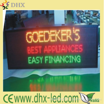 P16 Two Color Semi-Outdoor LED Display Screen